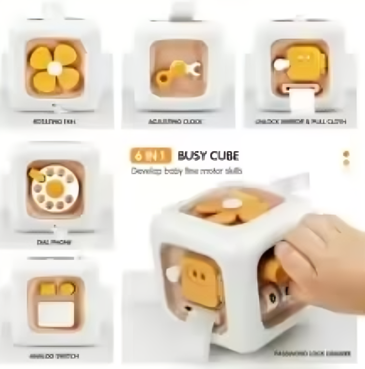 Cube Senses Toy™ - Nauka i zabawa - zabawki Cube Sense