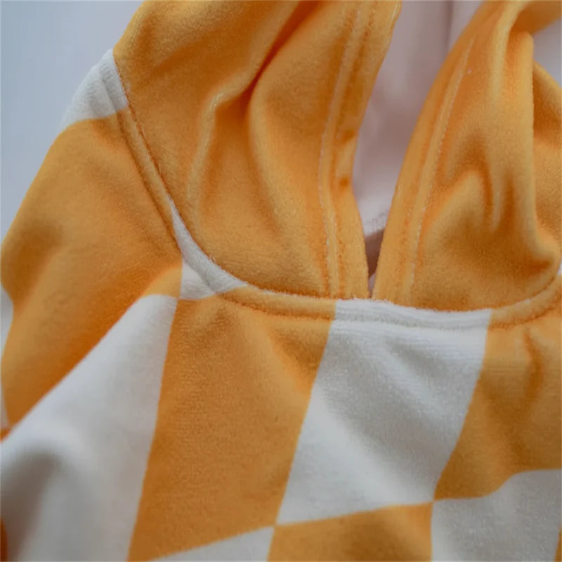 Personalized Hooded Towel – Miękka i wyjątkowa – spersonalizowana peleryna kąpielowa dla dzieci