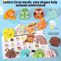 Thumbnail for ZooLetters – Zabawne i edukacyjne – Puzzle z alfabetem zwierząt dla dzieci