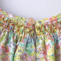 Thumbnail for Floral Dress – Lekka i zwiewna – sukienka dla dziewczynek z falbanowymi rękawami