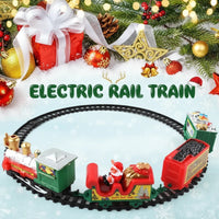 Thumbnail for XmasTrain – Świąteczny i zabawny – elektryczny zestaw kolejowy na Boże Narodzenie