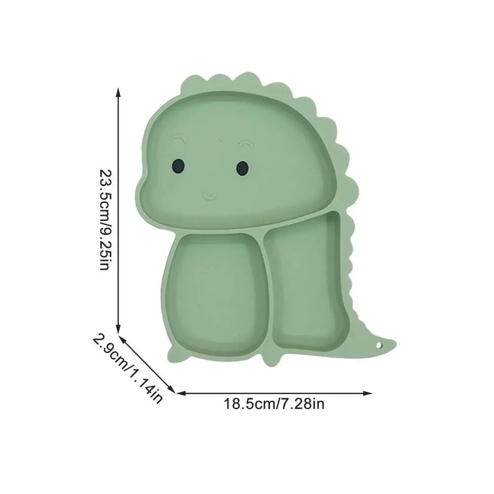 Dino Tablewear Set™ - Silikonowe naczynia dla dzieci - Akcesoria