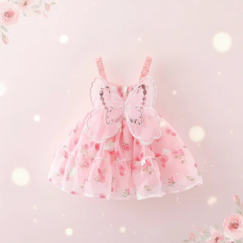 Girls Butterfly Dress – Urocza i zwiewna – sukienka dla dzieci