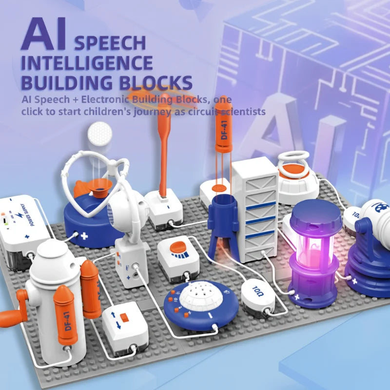 AI Voice Building Blocks – Edukacyjny i interaktywny – zestaw klocków