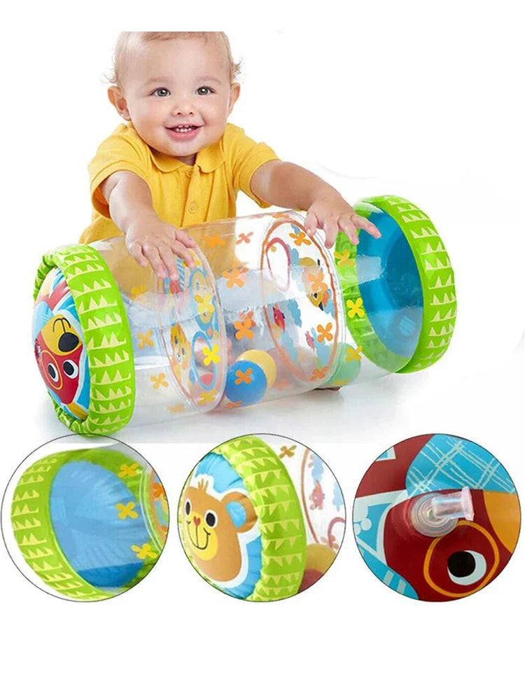 Baby Crawling Ball™ - Zabawka z grzechotką - Nauka raczkowania