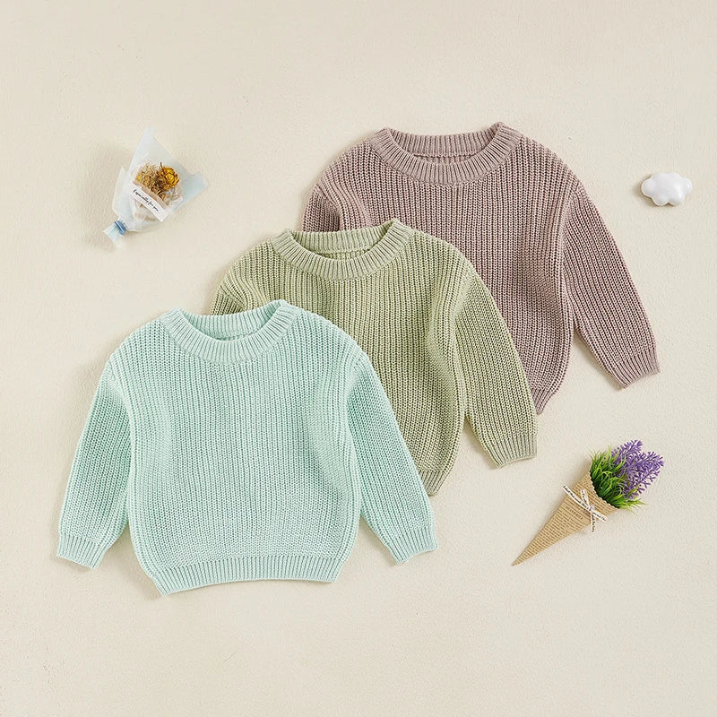 Mini Fashion™ - Miękki sweter dziecięcy z dzianiny - Odzież dla dzieci