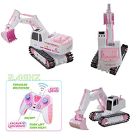 Thumbnail for Pink Power Digger™ – Zabawa w kopanie dla dziewczynek - koparka RC