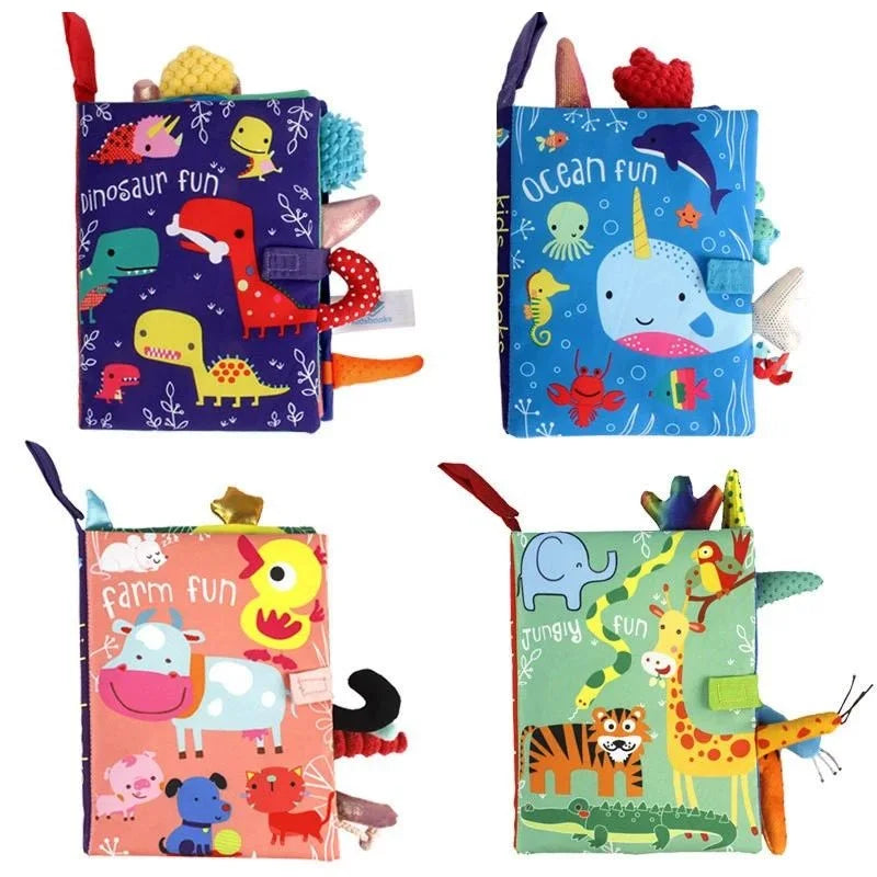 Infant Soft Book™ – Voel & Leer - Sensory Babyboekje