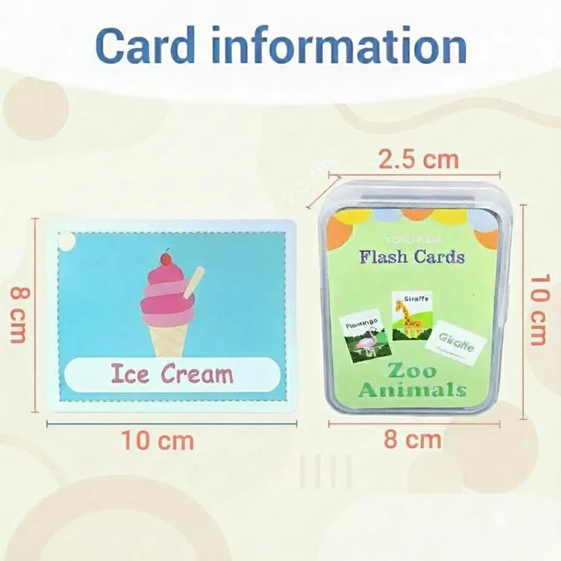 SmartyCards – Wesołe i bogate językowo – Karty edukacyjne z słowami (angielski)