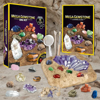 Thumbnail for Gemstone Dig Kit – Odkrywanie i nauka – zestaw do wydobywania kryształów