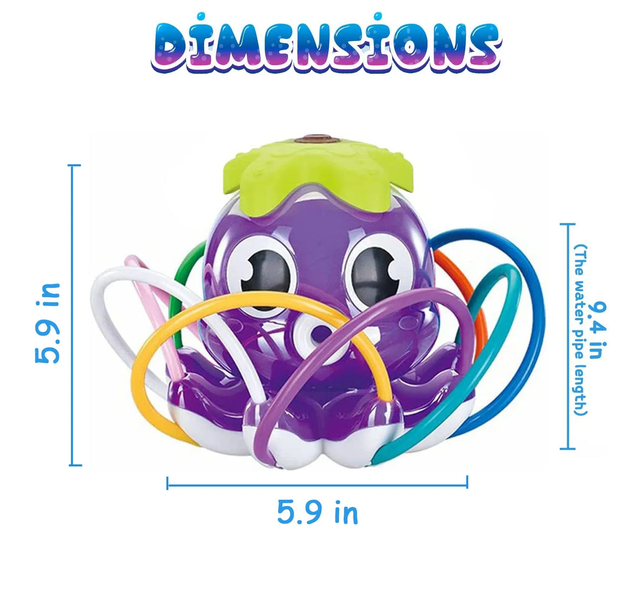 Octopus Sprinkler™ – Splash Fun Octopus - rozpylacz wody do ogrodu