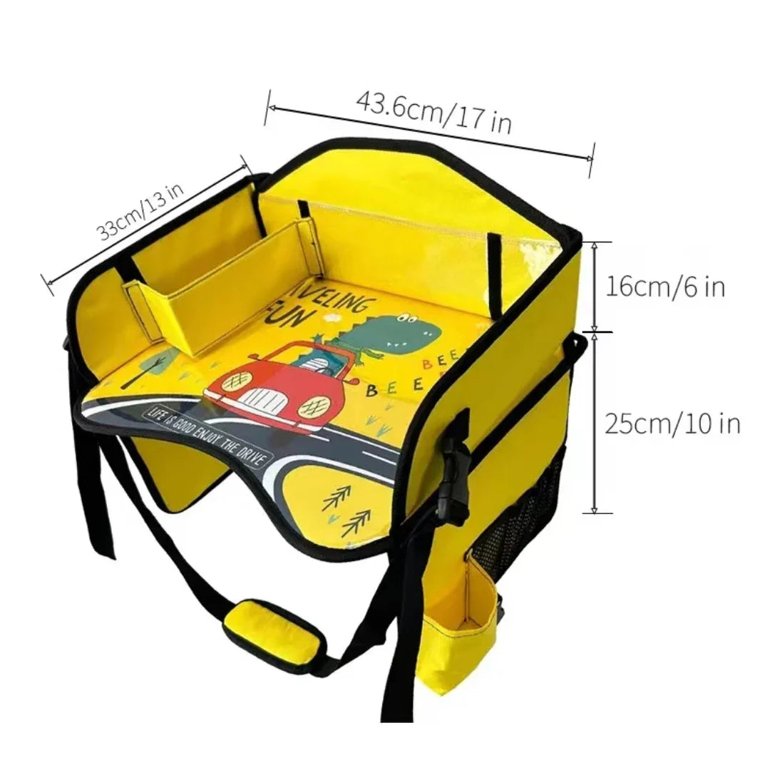 Portable Child Car Seat Table™ - Bezpieczny i wygodny - przenośny stolik pod fotelik samochodowy dla dziecka