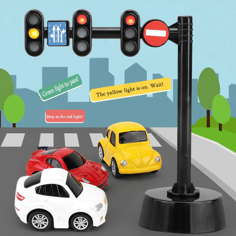 RoadBuddy – Bezpieczne i zabawne – zabawka „Regulator ruchu”
