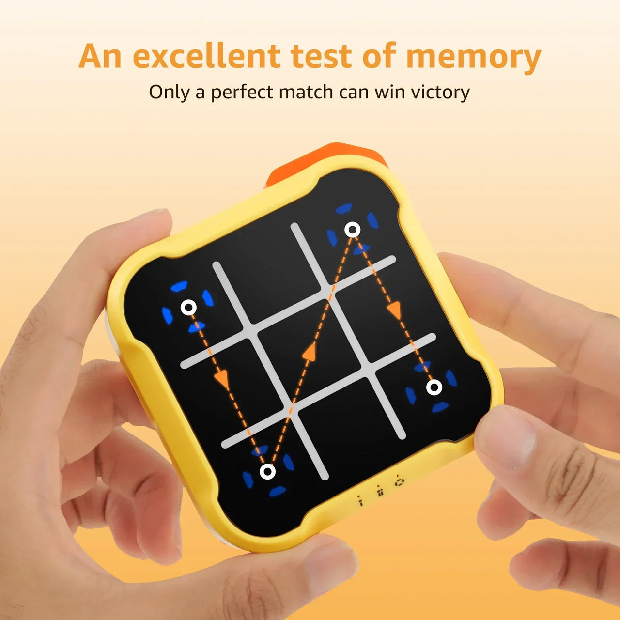 Tic Tac Toe Game™ - Wzmocnienie pamięci i umiejętności rozwiązywania problemów - Elektroniczny Boter-Kaas & Eggs