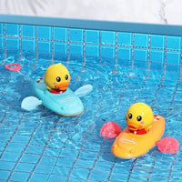 Thumbnail for Little Duck Swim™ – Przyjaciel do kąpieli Splash Fun - gumowa kaczka do wiosłowania