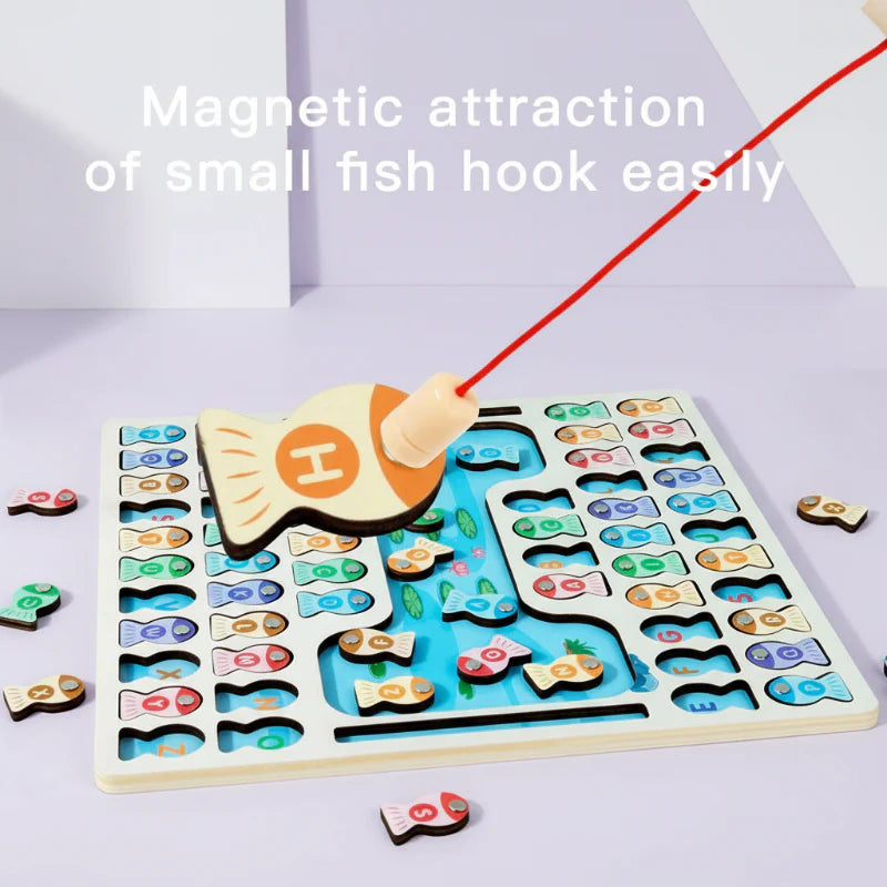 EduFish – Magnetyczne i edukacyjne – Gra edukacyjna ABC