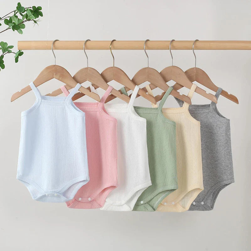 Summer Bodysuit – Lekki i wygodny – dzianinowy body dla niemowląt