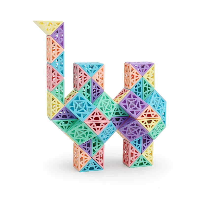 Snake Cube Set™ - Kreatywna układanka - Zestaw klocków konstrukcyjnych