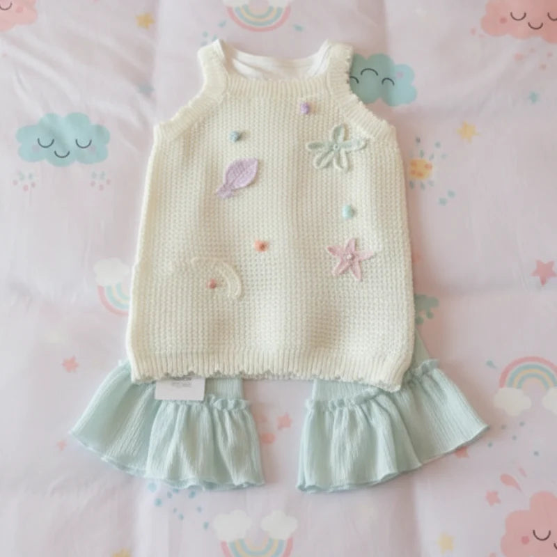 Girls Summer Outfit – Modny i wygodny – letni zestaw odzieży dziecięcej
