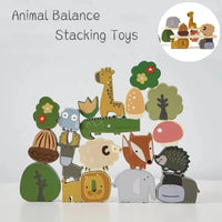 Thumbnail for Animal Stackers™ - Inteligentne układanie - drewniane zabawki do układania zwierząt