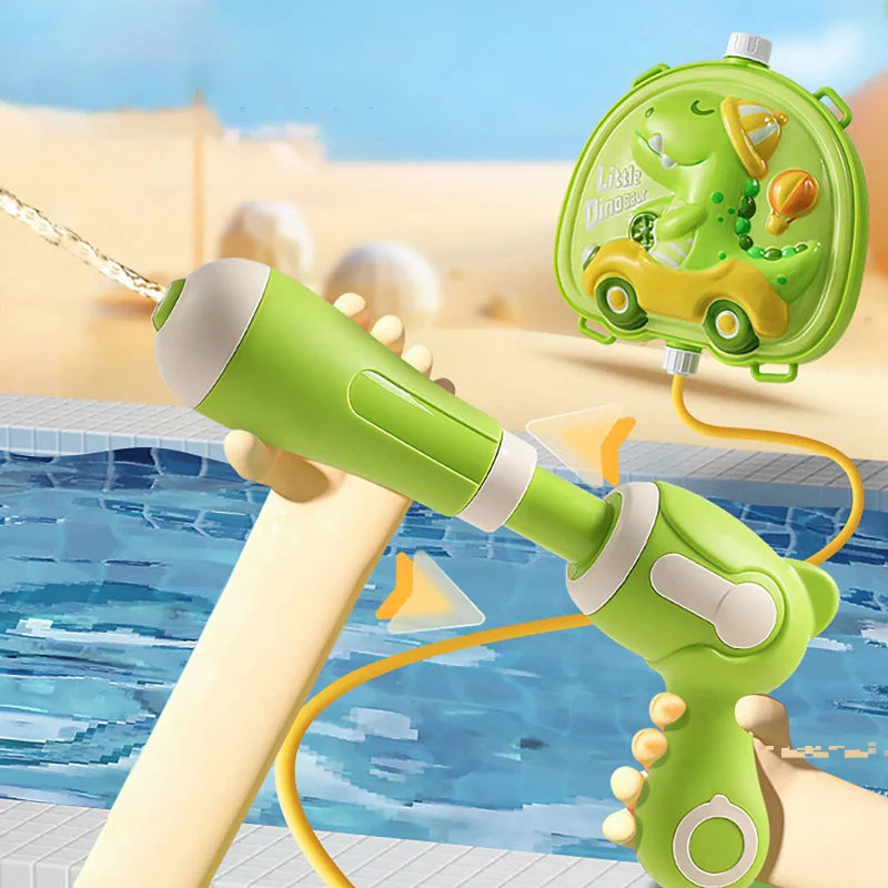 Kids Water Blaster – Zabawowy i praktyczny – plecak z pistoletem na wodę