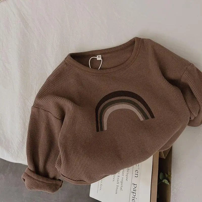 Mini fashion™ - Bluza z tęczą - Odzież dla dzieci