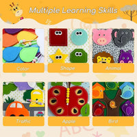 Thumbnail for Sensory Toddler Book™ - Filcowa książeczka - Książki dla dzieci