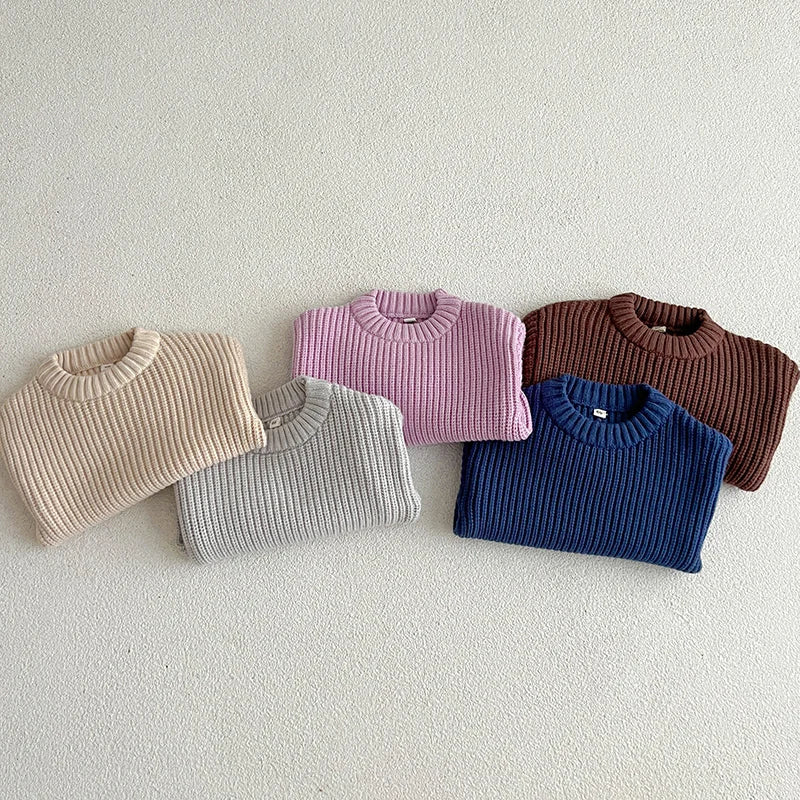 Mini Fashion™ - Dzianinowy sweterek - Odzież dla dzieci