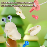 Thumbnail for Snail Toy™ - Ślimak na kółkach - Zabawka Montessori