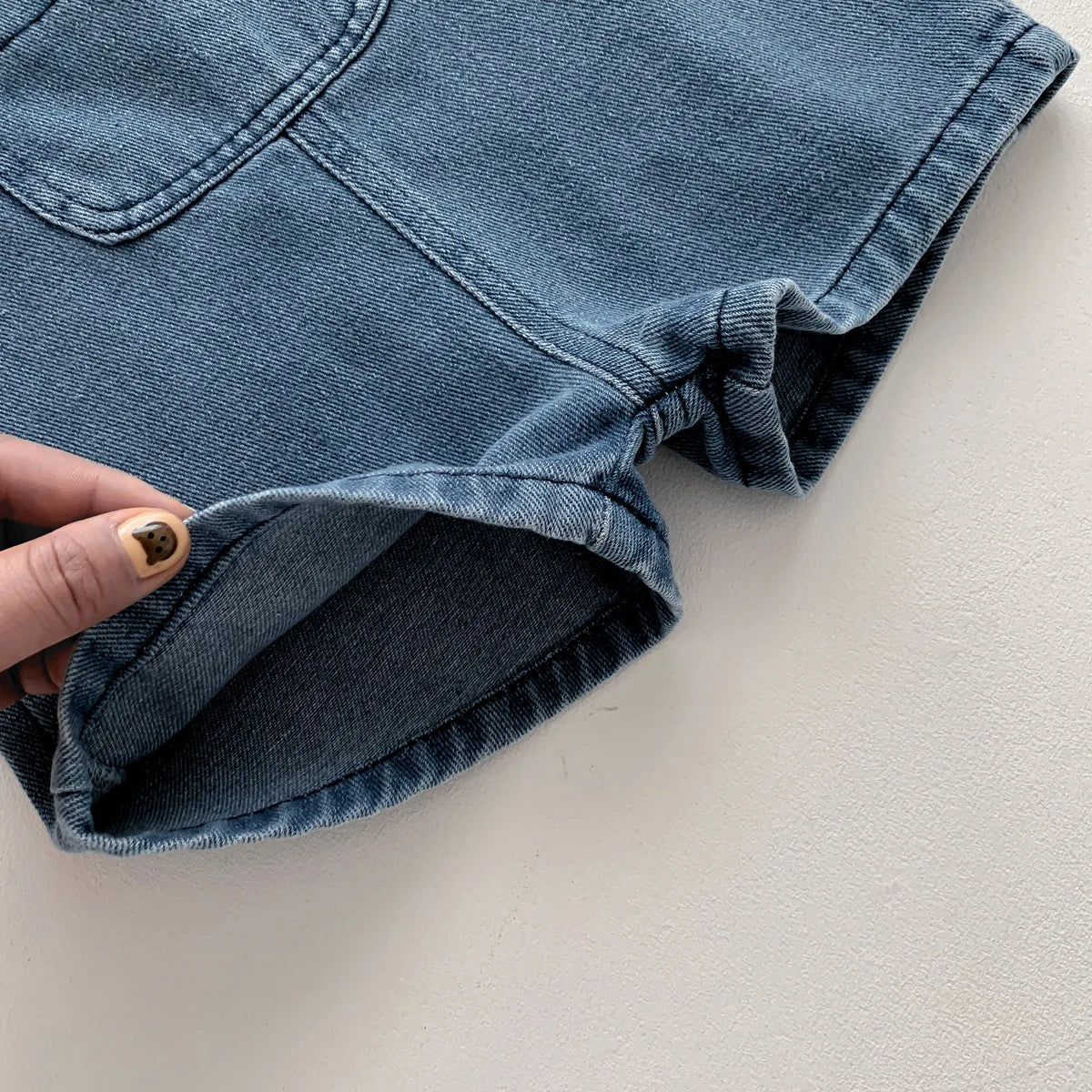 Mini Fashion™ - Dżinsowy zestaw ubrań dziecięcych - Odzież dla dzieci