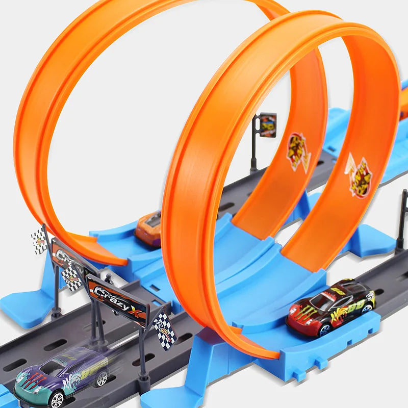 Double Race Track™ - Kreatywność i zabawa - Zapętlony tor wyścigowy