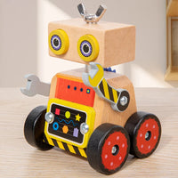 Thumbnail for Woods™ - Buduj i baw się - Drewniany robot konstrukcyjny