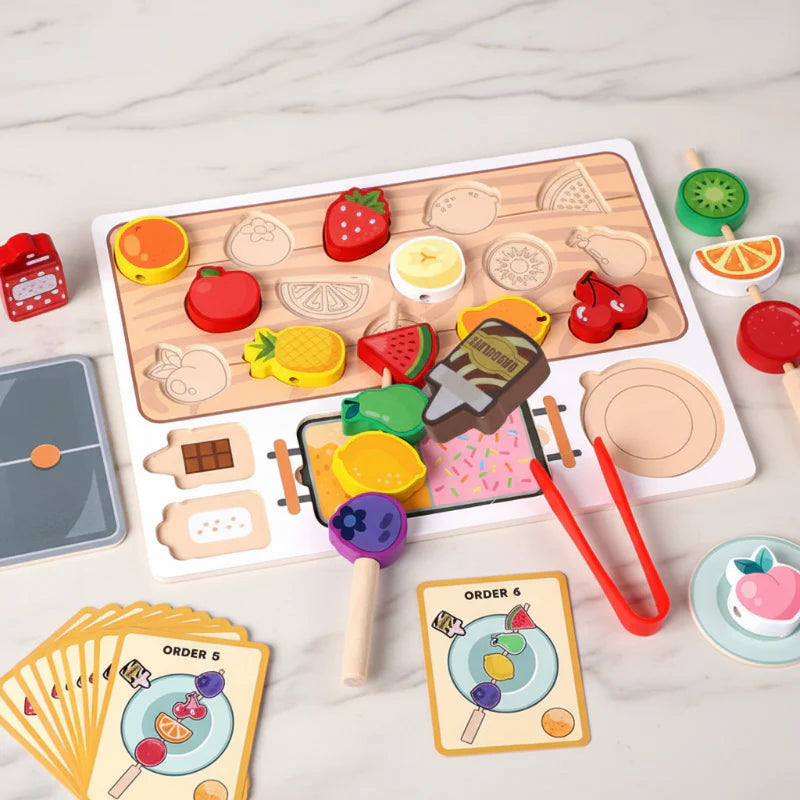 HarvestPlay – Kreatywne i edukacyjne – Zestaw do sortowania owoców