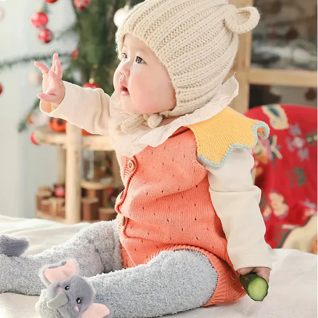 Mini Fashion™ - Bardzo ciepłe - długie skarpetki dla niemowląt
