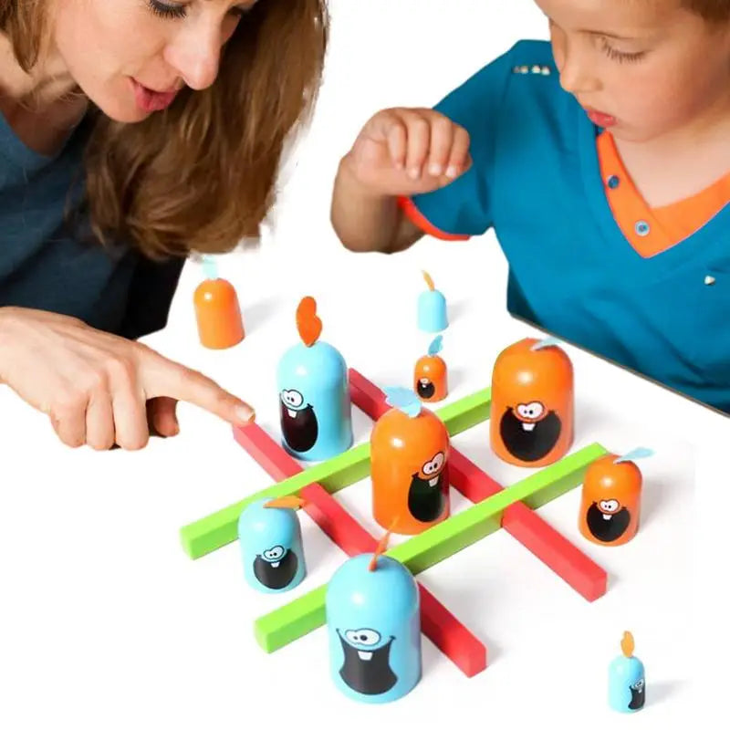 Chomp TicTacToe™ - Kółko i krzyżyk - Gra rodzinna