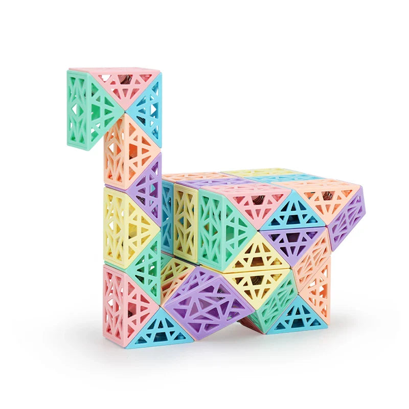 Snake Cube Set™ - Kreatywna układanka - Zestaw klocków konstrukcyjnych