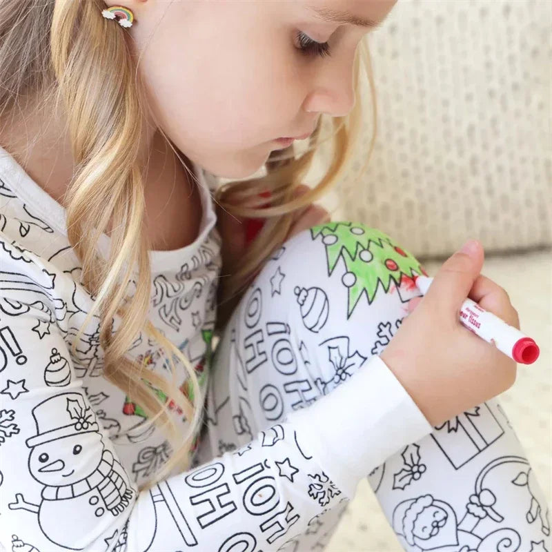 DIY Pajama Set™ – Kolor i sen – Zestaw piżam dla dzieci Colours