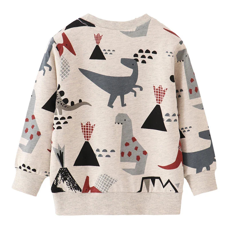 Mini Fashion™ - Bluza w dinozaury - Odzież dziecięca