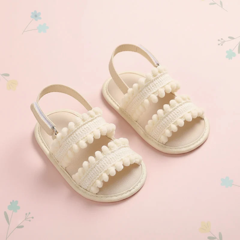 Baby Girls Sandals – Miękkie i wygodne – letnie sandały