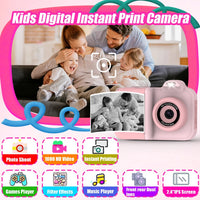 Thumbnail for Instant Print Camera – Kreatywne i interaktywne – natychmiastowy aparat dla dzieci