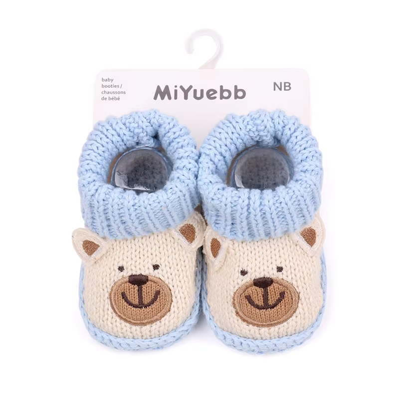 Mini Fashion – Dzianinowe buciki dla niemowląt (3-6 miesięcy)