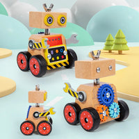 Thumbnail for Woods™ - Buduj i baw się - Drewniany robot konstrukcyjny