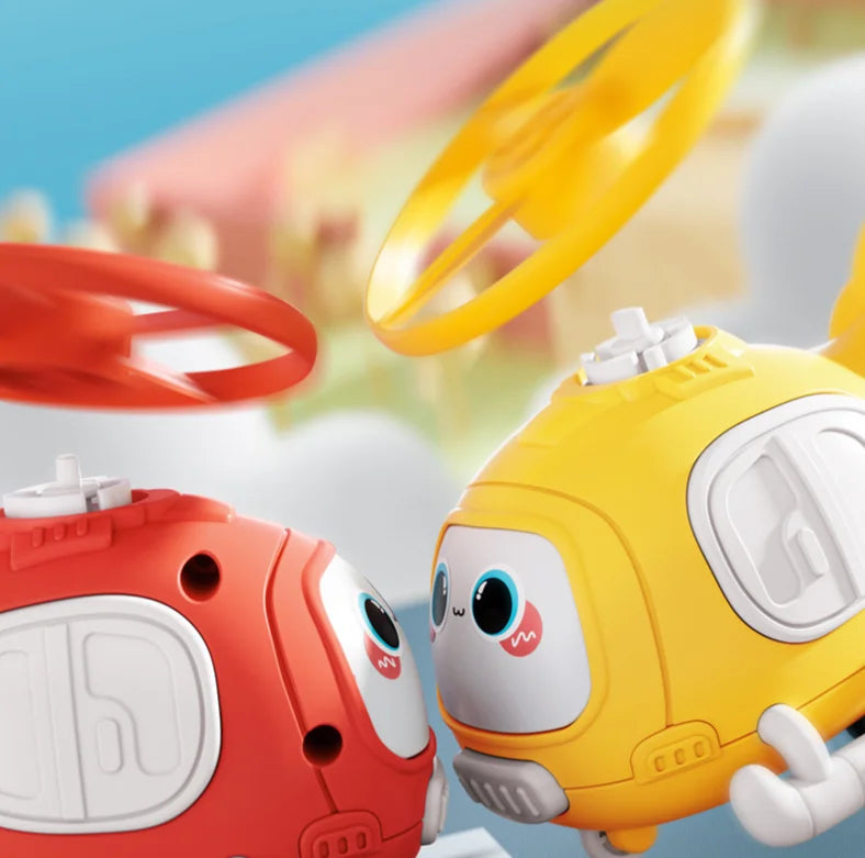 Hover Buddy™ – Zwiewne uśmiechy – Helikopter z kreskówki