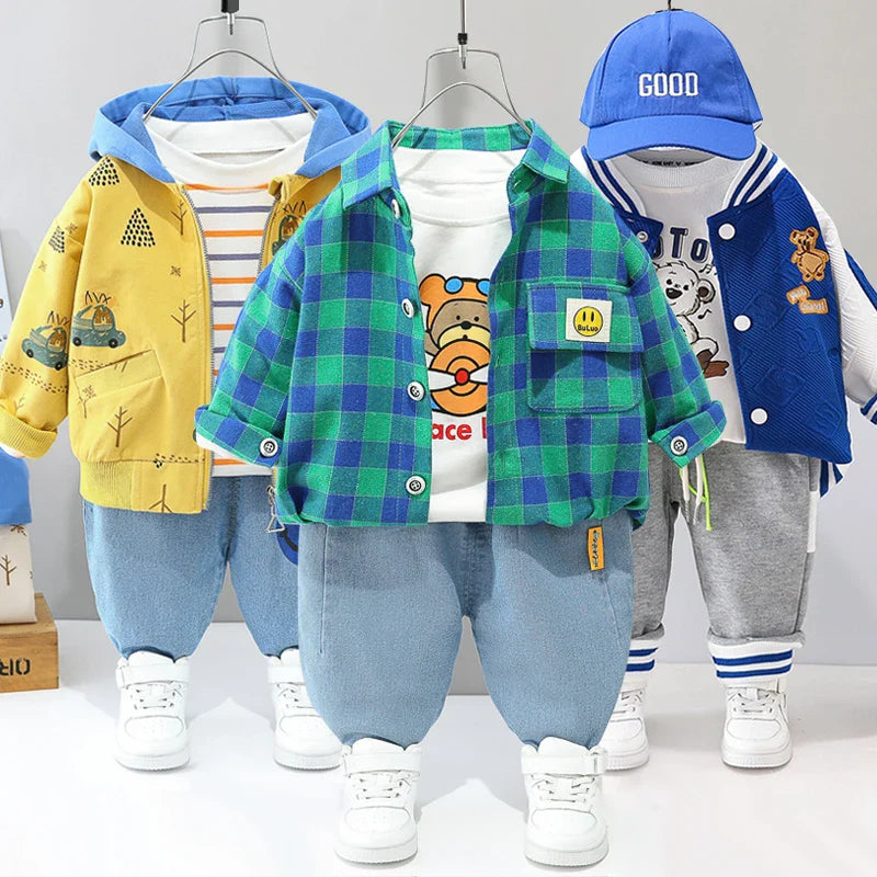 Mini Fashion™ - Maluch i przygoda - 3-częściowy zestaw ubrań