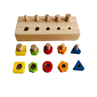 Thumbnail for Bolt Board™ – Dopasowane puzzle - zabawki rozwijające motorykę małą