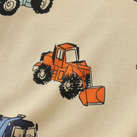 Thumbnail for TruckTales – Miękki i ciepły sweter z kolorowymi pojazdami budowlanymi