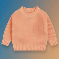 Thumbnail for PureSoft – Classic & Cozy - Solidny sweter z dzianiny