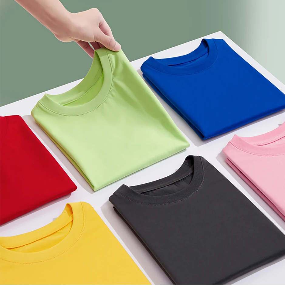 SimpleWear – Casual & Miękkie – T-shirt Relax Fit z okrągłym dekoltem