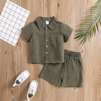 Thumbnail for Mini Fashion™ – Wytrzymały i stylowy – Bawełniany strój niemowlęcy