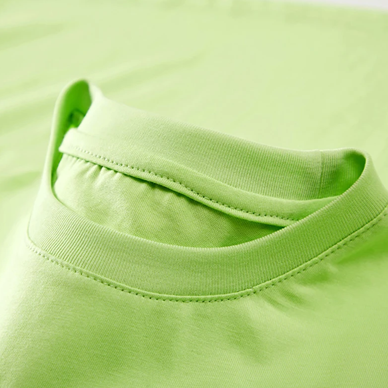 SimpleWear – Casual & Miękkie – T-shirt Relax Fit z okrągłym dekoltem